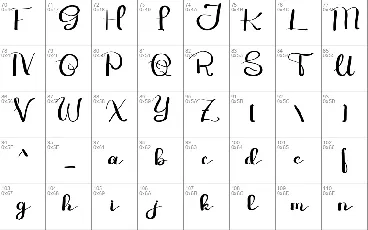 BUTAKORA font