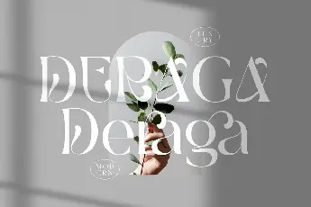 Deraga font