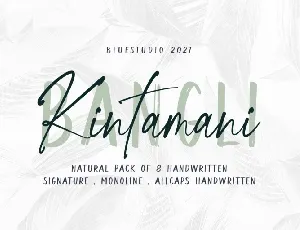 Bangli Kintamani font