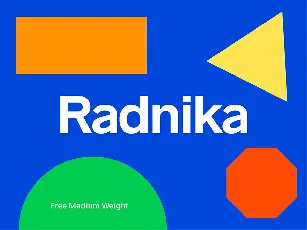 Radnika Medium font