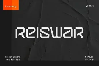 Reiswar font