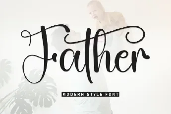 Father Script font