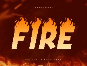 Fire Ball font