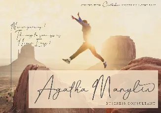 Canthika Stylish Signature font