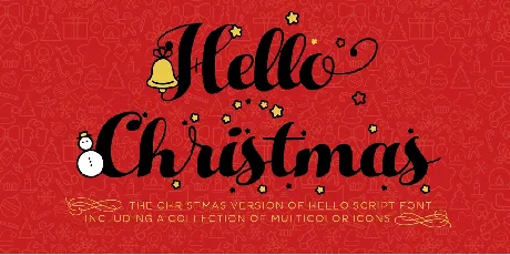 Hello Script Free font