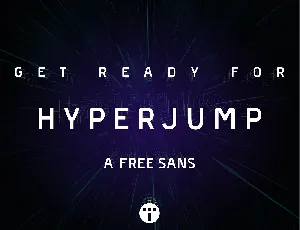 Hyperjump font