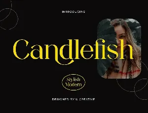 Candlefish font