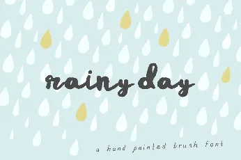 Rainy Day Free font