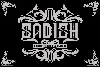 SADISH font