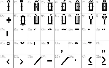 SADISH font