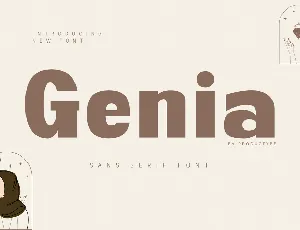 Genia personal use font