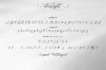 Starlight Modern Calligraphy font