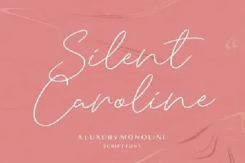 Silent Caroline Handwritten font