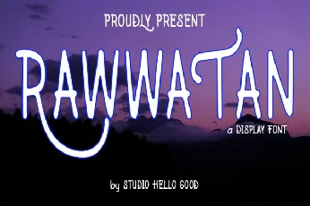 Rawwatan font