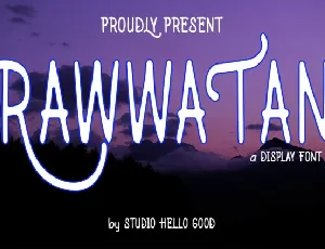 Rawwatan font