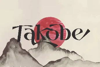 Takobe font