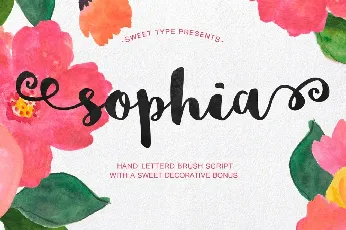 Sophia Free font