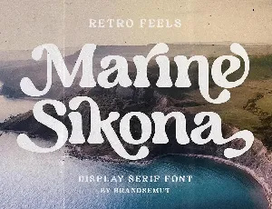 Marine Sikona font