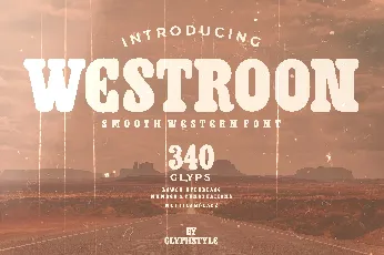 Westroon font