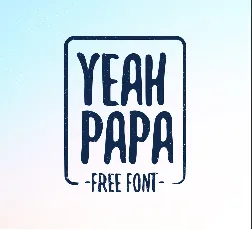 Yeah Papa font