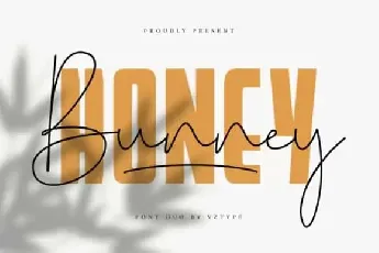 Honey Bunney Duo font