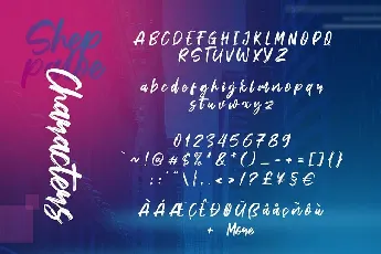 Sheppaloe Brush font