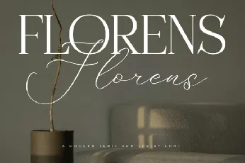 Florens Duo font