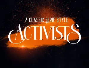 Activists font