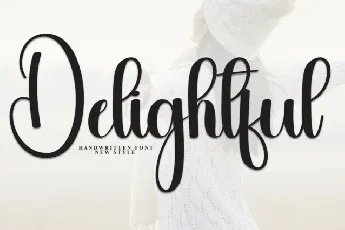 Delighful Script font