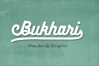 Bukhari Script Free font