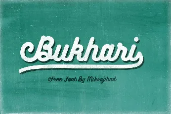 Bukhari Script Free font