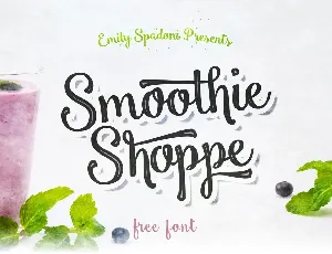 Smoothie Shoppe Free font