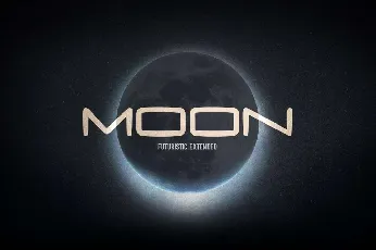 Moon font