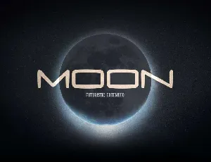 Moon font