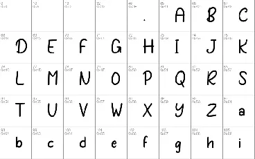 My Kids Handwritten font