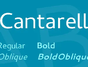 Cantarell font