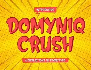 Domyniq Crush font