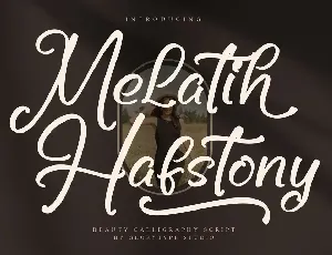 Melatih Hafstony font