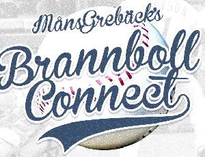 Brannboll Connect PERSONAL USE font
