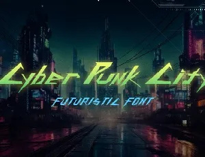 SDCyberPunkCityDemo font