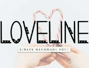 Loveline Display font