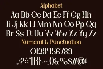 Hilga font