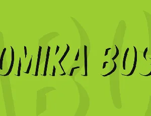 Komika Boss font