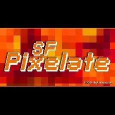 SF Pixelate font