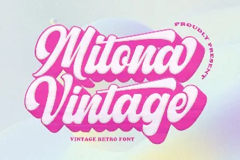 Mitona Script font