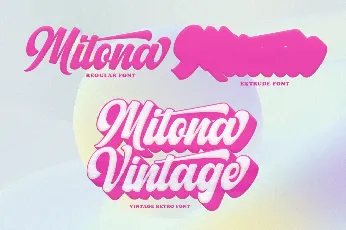 Mitona Script font