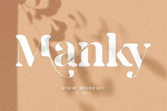 Manky Typeface font