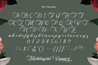 Manilla Script Free font