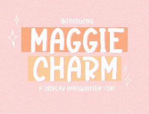 Maggie Charm font