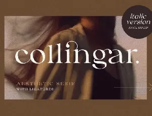 Collingar font